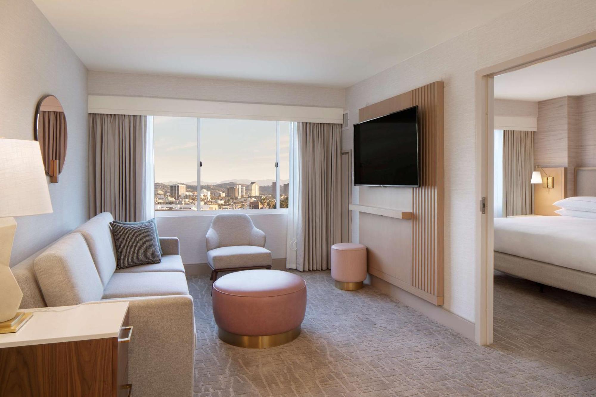 Suite King con 1 Camera da Letto e Vista Città